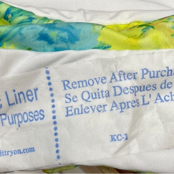 New with Tags Tropical Bikini Swimsuit Underwire Top cheeky Bottoms XS - Picture 3 of 8